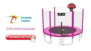 14ft Round Kids Trampoline Assemble Instructions | Kangaroo Hoppers