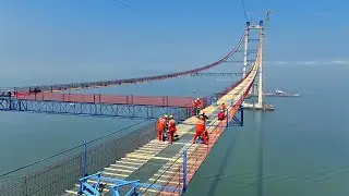 Các KỸ SƯ Trung Quốc đã xây dựng SIÊU CẦU VƯỢT BIỂN dài nhất thế giới như thế nào?