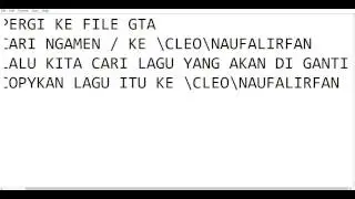 Cara Mengganti Lagu Ngamen Di GTA Extreme Indonesia