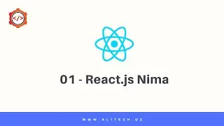 ReactJS  (uzbek) kirish || React nima?