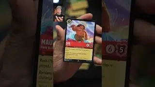 I got a Mickey Mouse in today’s Disney Lorcana rip! #lorcana #ai #pokemontcg #lorcanatcg