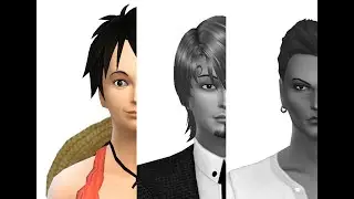 [Sims 4 ] Create a Sim - Monkey.D Luffy (with CC link)