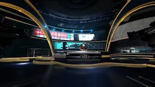 3D NEWS TV STúDIO SET | VIRTUAL GREEN SCREEN BACKGROUND | CENÁRIO VIRTUAL | STÚDIO VIRTUAL 3D 2023