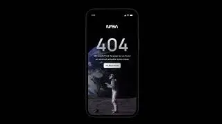 Time to get rid of boring 404 page.. #uidesign #figma #uidesigntutorial #iphone #shot #design