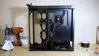Corsair 570X update 5 - motherboard plate modifications, rad mounting and motherboard mods