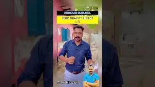 Zero Gravity Effect 🤔| Nirwaan Gurukul | #shorts #physics #learnphysics #education #learning