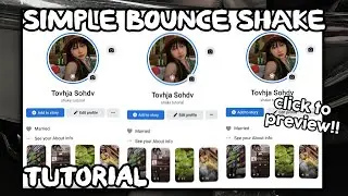 simple bounce shake tutorial || RPW tutorials