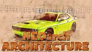 NEOarch Architecture Vintage Antique Effect in Adobe Photoshop CC 2019 ( Tutorial )