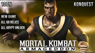 Mortal Kombat Armageddon - KONQUEST - Full Playthrough 100% - by zBlake