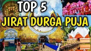 TOP 5 DURGA PUJA PANDEL IN JIRAT 2024 ।। JIRAT DURGA PUJA 2024 ।। KALYANI ITI MORE DURGA PUJA 2024।।