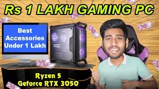 Rs. 1 LAKH 😱 GAMING PC 🔥 | Cheapest gaming PC | Budget Gaming PC | Best Gaming PC Under 1 Lakh 😱