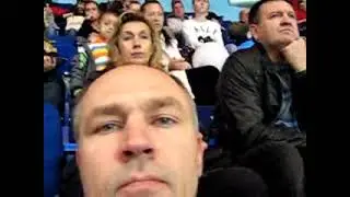 Я на Кубке Ельцина по волейболу.
