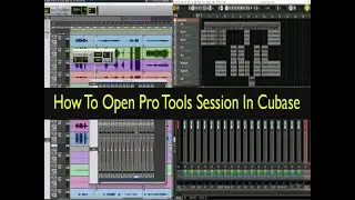 How To Export Pro Tools Session In Cubase || Without Stem Or Render Tracks ||