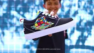 Get ready to twist and turn with our limited-edition Rubiks x Heelys shoe 🔥