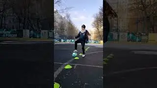Выходи во двор! ⚽🥅💙 #спорт #football #trening #весна