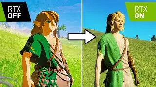 I gave Tears of the Kingdom Next-Gen Graphics