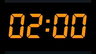 TEMPORIZADOR 2 MINUTOS | Cuenta atrás 2 min