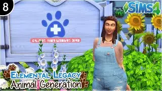 Elemental Legacy Challenge - Animal Generation Part 8 | The Sims 4 {Streamed July 19, 2022}