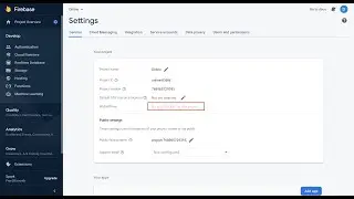 No web API key for this project on firebase Solution|| Mit, Kodular, Thunkable, android studio