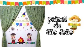 Painel de festas juninas /Decoração de São João
