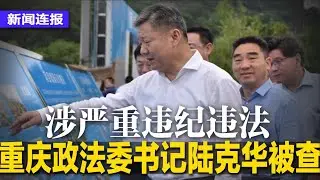 中共政局震动！重庆政法委书记陆克华被查，涉严重违纪违法；以习仲勋为主角的电视剧将首播；中国对韩免签引网怒；杜琪峰罕批香港失去人权自由；贺锦丽全国民调高，川普摇摆州赢面大｜#新闻连报（20241104）
