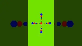 Hexagonal zooming pulsating animation #art #animationart #animationstyle