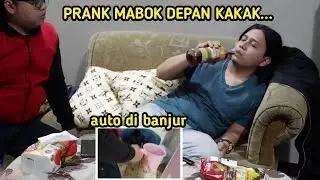 PRANK M4BOK DEPAN KAKAK !! SEREM BENER MARAH NYA KAKAK GUE