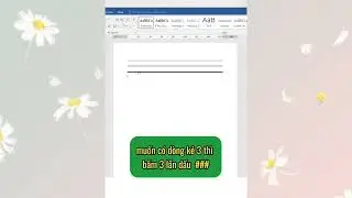 Cách tạo dòng kẻ và ô vuông có tích V & X