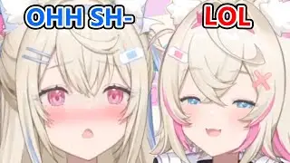 Fuwawa almost swears?