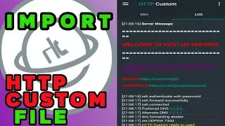 How to import http custom files vpn connections