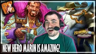 NEW HERO IS ACTUALLY AMAZING! - Hearthstone Battlegrounds