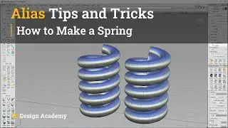 Alias Tips and Tricks 18 - How to Make a Spring