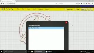 How To Use www.MakerCAM.com to Cut Something Out by Maslow CNC