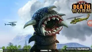 jogando jogo da minhoca destruidora de mundos