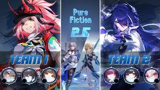 Pure Fiction 2.6 Floor 4 (Rappa SuperBreak and Acheron X Kafka )Honkai Star Rail