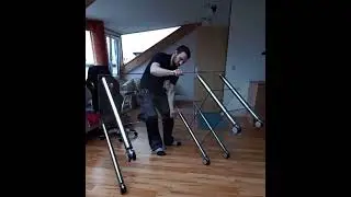 Guy breaks $1,000 glass table 
