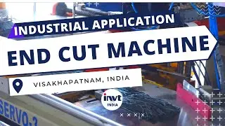 End cut machine control application | Industrial Automation Application | PLC SERVO HMI