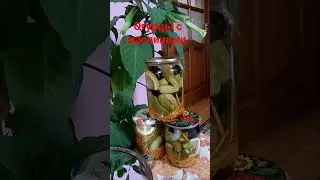 Огурцы с маслинами закрыть в банки