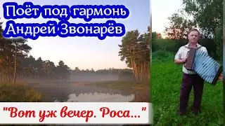 "Вот уж вечер. Роса...", песня под гармонь на стихи Сергея Есенина. Поёт Андрей Звонарёв.