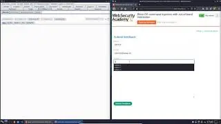 Blind OS command injection with out of band interaction (Video solution, Audio)