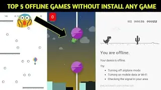 Top 5 Offline Games without Installing ||ZX Gaming