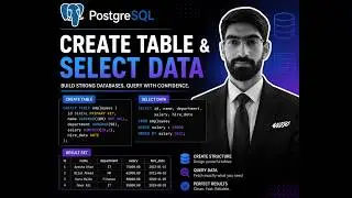 PostgreSQL CREATE TABLE Command | Complete Beginner Tutorial