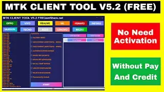MTK CLIENT TOOL V5.2 || All Samsung/Huawei/Vivo/Oppo/Realme FRP Bypass/Screen Lock Remove Tool 2022