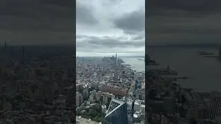 Standing on the edge of a skyscraper in New York #nyc #travel #newyork