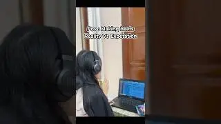 Making Beats Reality Vs Expetation #shorts #feedshorts #makingbeats