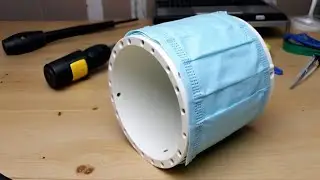 I MADE AN AIRPURIFYER FROM PVC PIPE!!