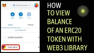 View Balance of ERC20 Token with web3 library
