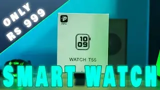 T55 Smart Watch Unboxing | Watch 7 Smartwatch Connect to Phone | T55 Smart Watch Series 7 | #hindi