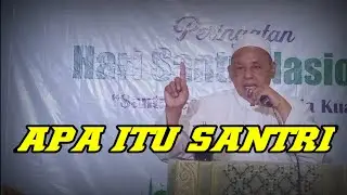 CERAMAH ARTI SANTRI | KH.MIRZA KHASBULLAH 