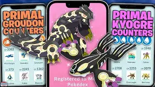 Primal Groudon & Kyogre Counter Guide! 100 IVs & Counters